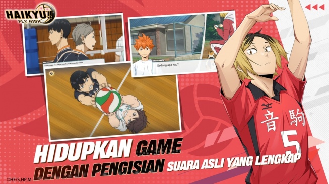 HAIKYU!! FLY HIGH Dirilis 31 Juli 2025 di IOS dan Android, Hadiah Melimpah