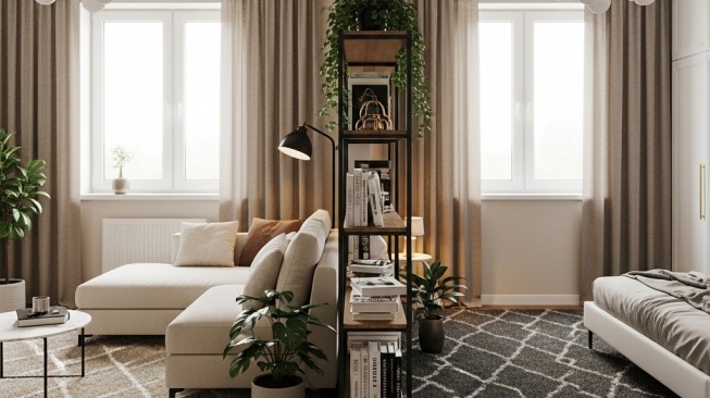 7 Inspirasi Desain Apartemen Studio Jadi Instagrammable, Gaya Japandi hingga Industrial