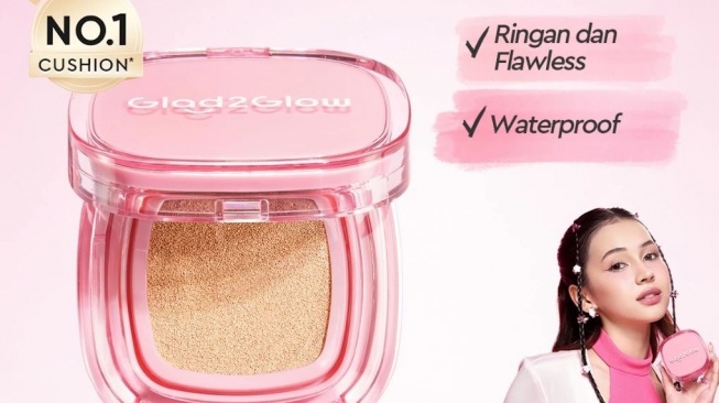 Rekomendasi cushion waterproof dan tahan lama. (Shopee)