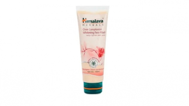 Rekomendasi Sabun Wajah untuk Kulit Kering - Himalaya Clear Complexion Whitening Face Wash. [Himalaya]