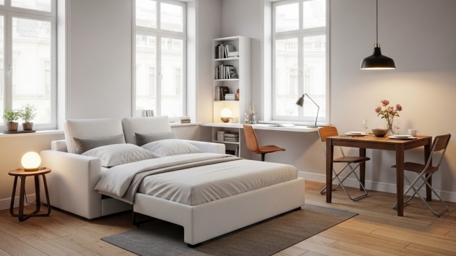 desain apartemen studio [AI]