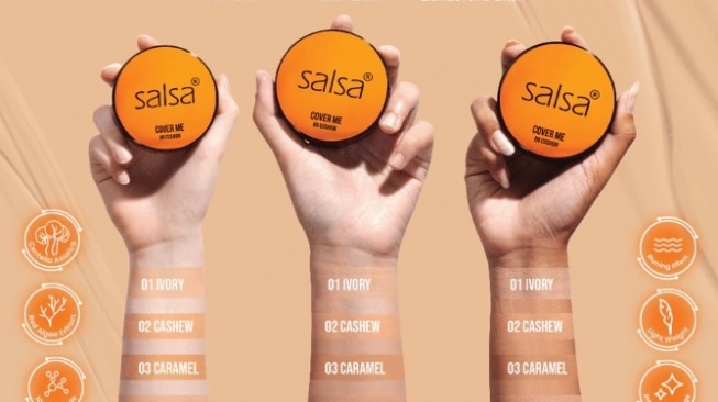 Salsa Cover Me BB Cushion (Shopee)