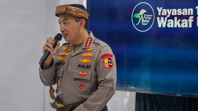 Bertemu Rocky Gerung, Kapolri Singgung Pepatah Tentang Teman dan Musuh