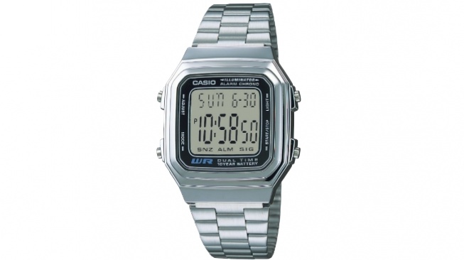 Jam tangan Casio General A178WA-1ADF. [Casio]