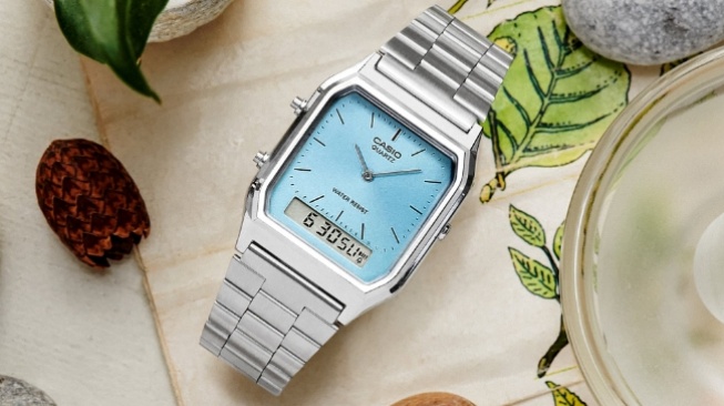Jam tangan Casio General AQ-230A-2A1MQYDF. [Casio]