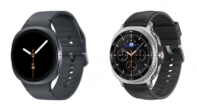 Smartwatch Samsung Galaxy Watch8 dan Samsung Galaxy Watch8 Classic. [Samsung]