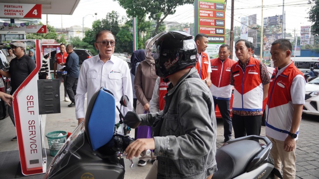 Penjualan Pertamax Green di Semarang Tembus Dua Kali Lipat Target, Iwan Bule Tinjau Langsung Ke SPBU