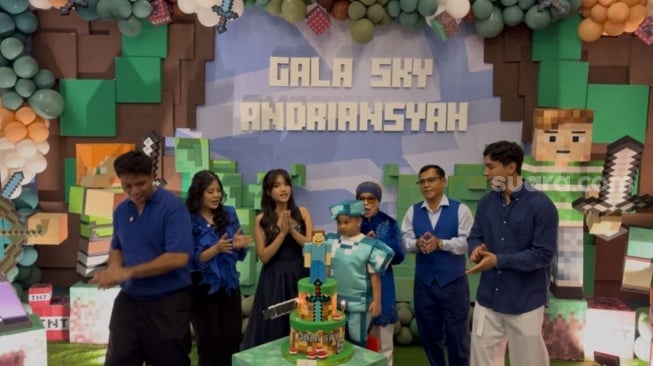 Perayaan ulang tahun Gala Sky yang ke-5. [Suara.com/Tiara Rosana]