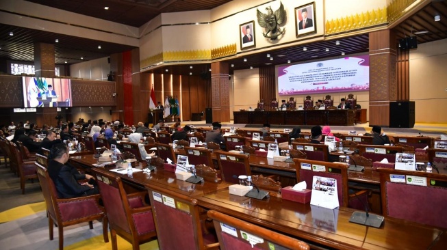 Sidang Paripurna DPRD Sumatera Selatan