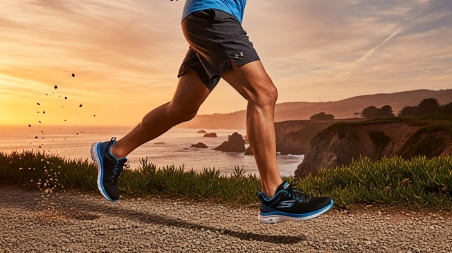 4 Sepatu Running Skechers Harga di Bawah Rp 1 Juta, Pilihan Cerdas untuk Lari Maraton