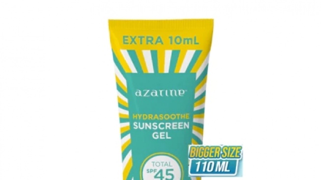 Azarine Hydrasoothe Sunscreen Gel SPF 45 PA++++  (Shopee/Azarine Cosmetic Official Shop)