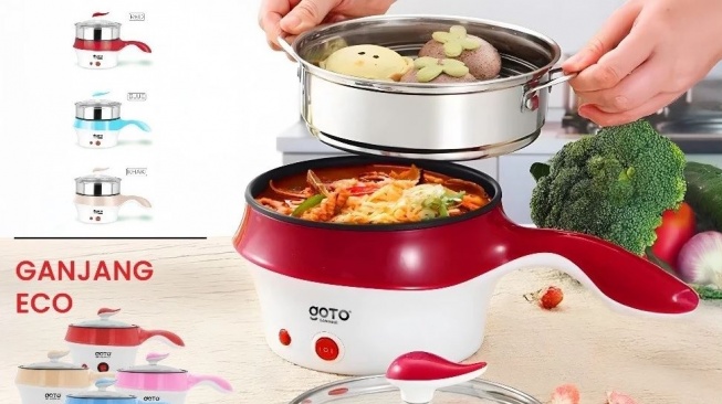 Rekomendasi panci listrik. (Shopee)