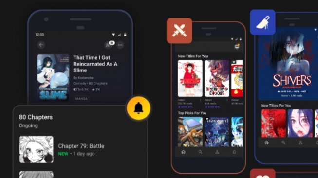 Aplikasi Baca Manga - INKR. [Google Play Store}