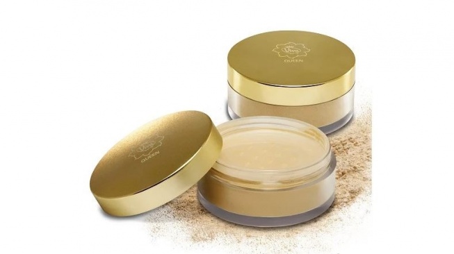 Rekomendasi bedak tabur Viva. (Shopee/Viva Cosmetics Official Shop)