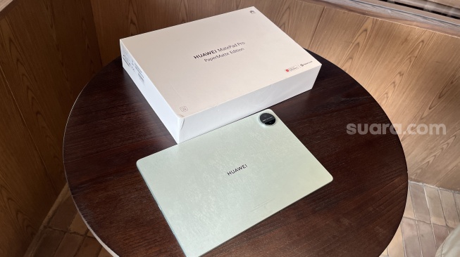 Tablet Huawei MatePad Pro 12.2. [Suara.com/Dicky Prastya]