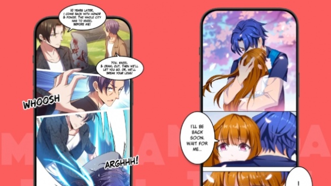 Aplikasi Baca Manga - MangaToon. [Google Play Store}