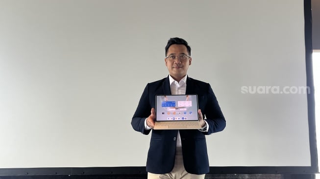 Tablet Huawei MatePad Pro 12.2. [Suara.com/Dicky Prastya]