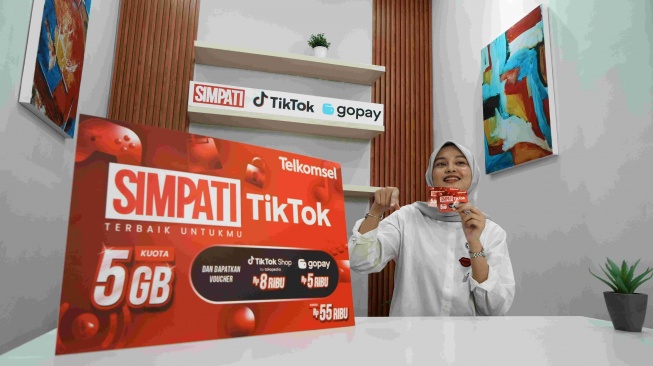Telkomsel Luncurkan Simpati TikTok, Harga Rp 55 Ribu Kuota 5GB
