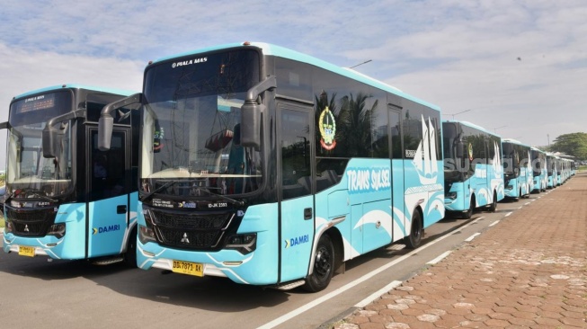 Gratis Sampai Desember! Ini Jadwal Operasi Bus Trans Sulsel