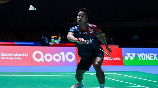 Anthony Ginting Susul Jojo, Langsung Tumbang di 32 Besar Japan Open 2025