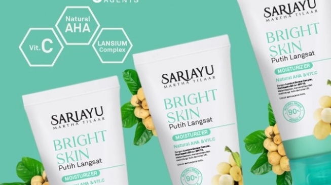 Rangkaian Skincare Sariayu untuk Mencerahkan Wajah, Harga Terjangkau Mulai Rp20 Ribuan