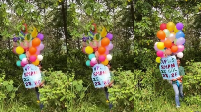 Balon MPLS Terbang Jauh, Netizen Heboh: "Jir, Brebes Sampai Majalengka!"