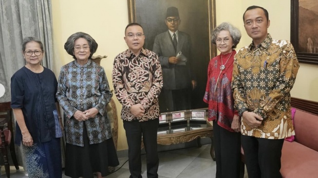 Dasco Sambangi Ruang Kerja Bung Hatta Bawa Pesan Presiden Prabowo, Soal?
