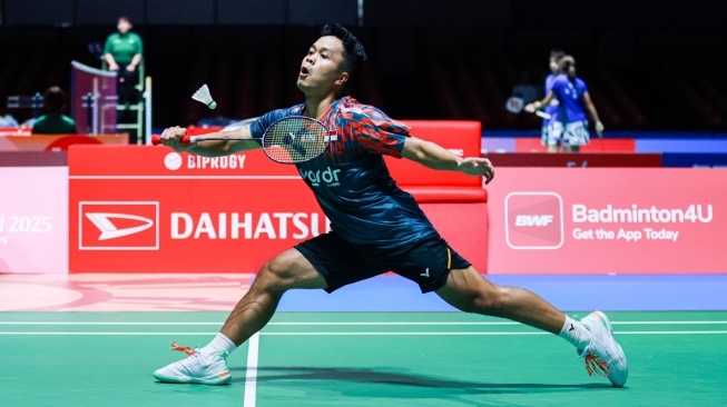 Anthony Ginting Susul Jojo, Langsung Tumbang di 32 Besar Japan Open 2025. [Dok. PBSI]