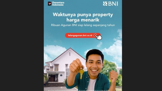 Buka Peluang Investasi  Properti Mulai Rp50 Juta, BNI Gelar Lelang Aset Agunan