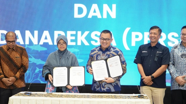 Holding BUMN Danareksa Dorong Ekonomi Biru Lewat Kemitraan dengan KKP