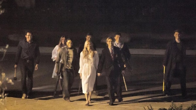 Sala satu adegan di film The Purge, yang tayang malam ini di Trans TV. [YouTube]