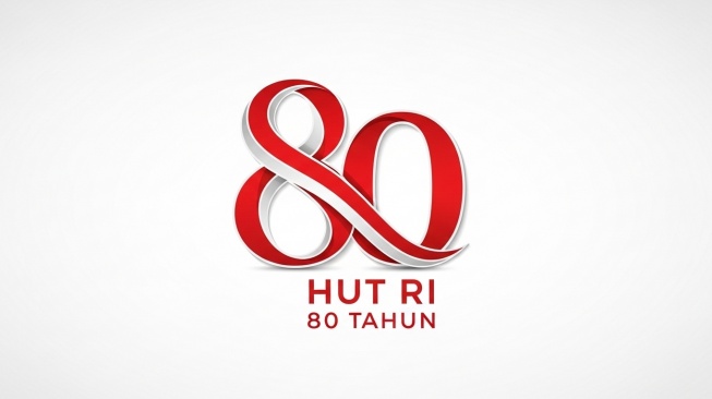 ilustrasi Logo HUT RI ke-80 (Google Ai)