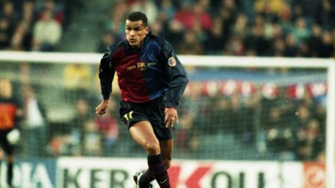 Rivaldo saat berseragam Barcelona. (Dok. Barcelona)