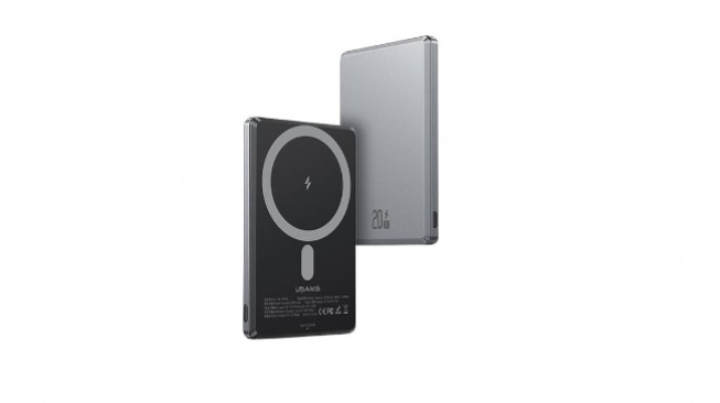 Rekomendasi Power Bank Wireless - USAMS PB73. [Anker]