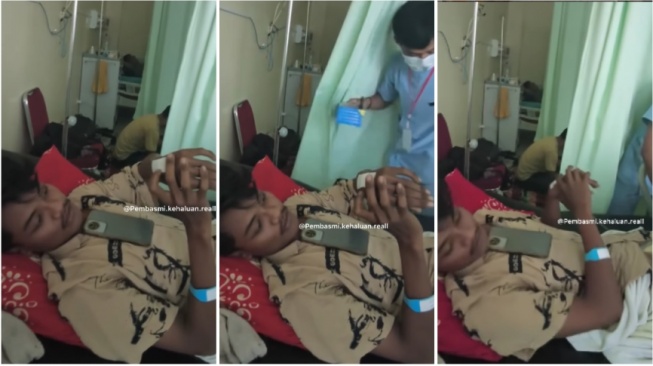 Pasien diduga ditelantarkan di rumah sakit Cirebon (Instagram)
