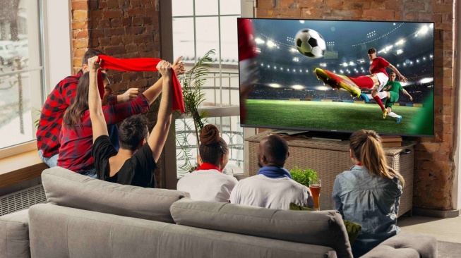 TV LED terbaru Sharp. [Sharp Electronics Indonesia]