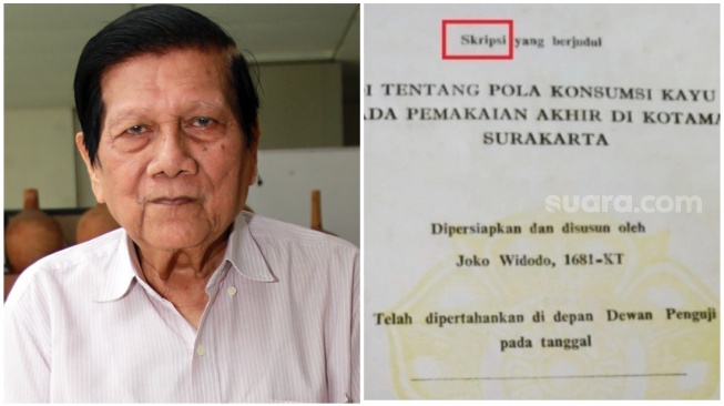 Skripsi Jokowi Diduga Mencontek Pidato Soenardi, Siapa Dia?