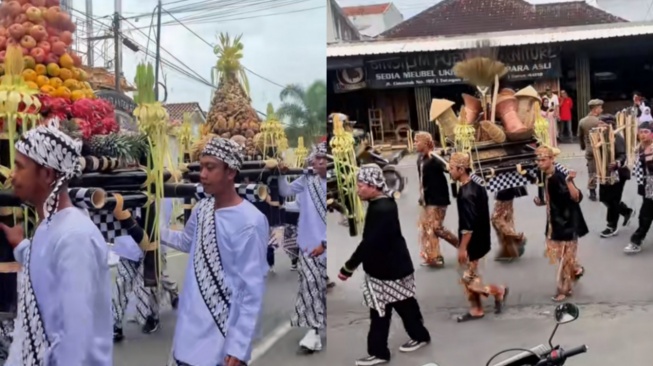 Dibawa dengan Cara Tradisional, Seserahan Pernikahan Anak Dedi Mulyadi Bikin Melongo!