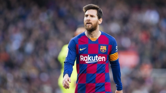 Lionel Messi saat berseragam Barcelona. (Dok. Barcelona)