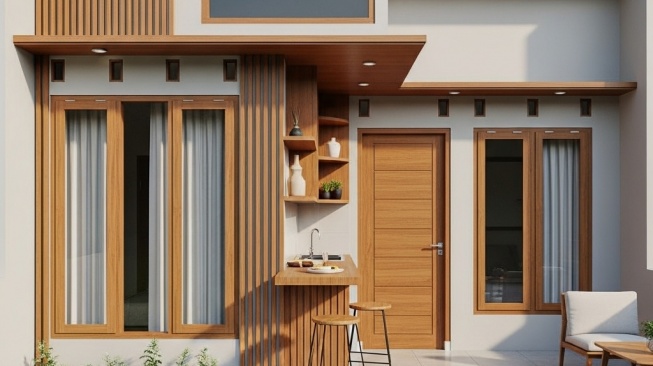Desain rumah Rp 50 juta [AI]