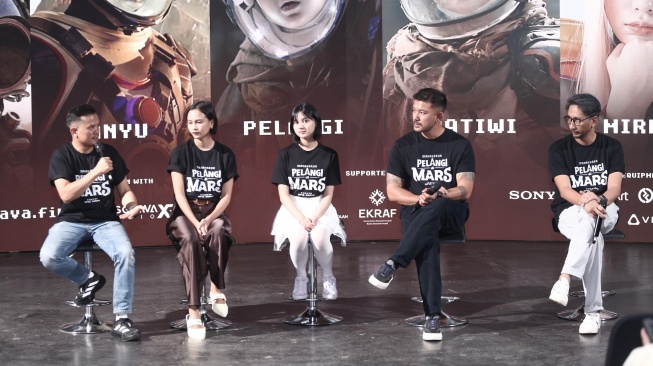 Para pemain film Pelangi di Mars (dok: press kit)
