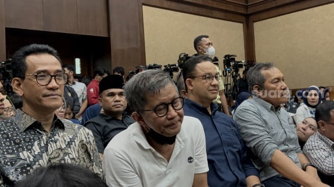 Anies Baswedan hingga Rocky Gerung Saksikan Langsung Sidang Putusan Tom Lembong