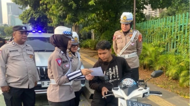 Operasi Patuh Jaya di wilayah hukum Polda Metro Jaya. ANTARA/HO-Humas Polda Metro Jaya
