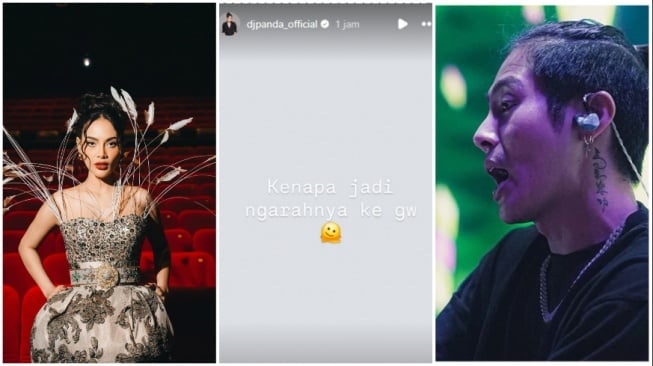 Kalrifikasi DJ Panda setelah dituding hamil (Instagram)