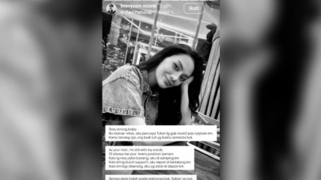 Komentar  DJ Bravy tentang Erika Carlina. [Dok. Istimewa]