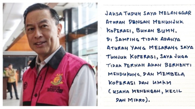 Jalani Sidang Vonis Hari Ini, Tom Lembong Tepis Tuduhan Jaksa Lewat Surat Ini