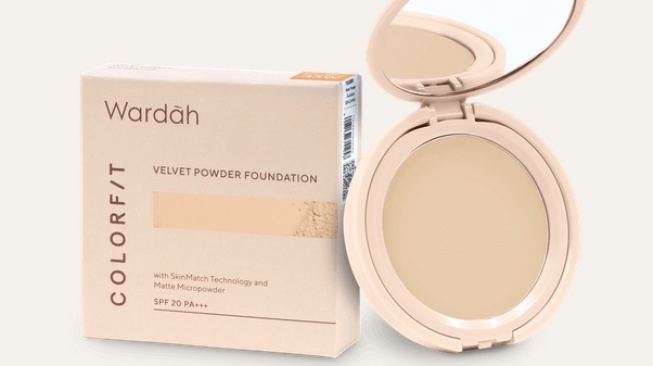 Wardah Colorfit Velvet Powder Foundation (Website/Wardah)