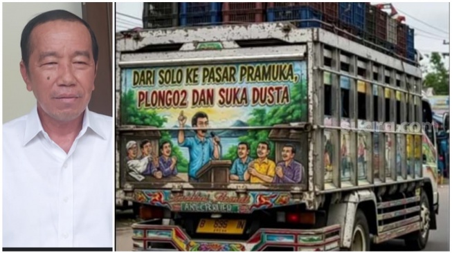 Diduga Ijazahnya Palsu, Jokowi Kini Jadi Olok-olok Sopir Truk