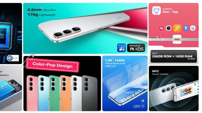 Spesifikasi Infinix Hot 60 Pro. (Infinix Nigeria)