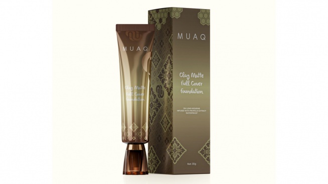6. MUAQ clay matte full cover foundation (muaq.id)